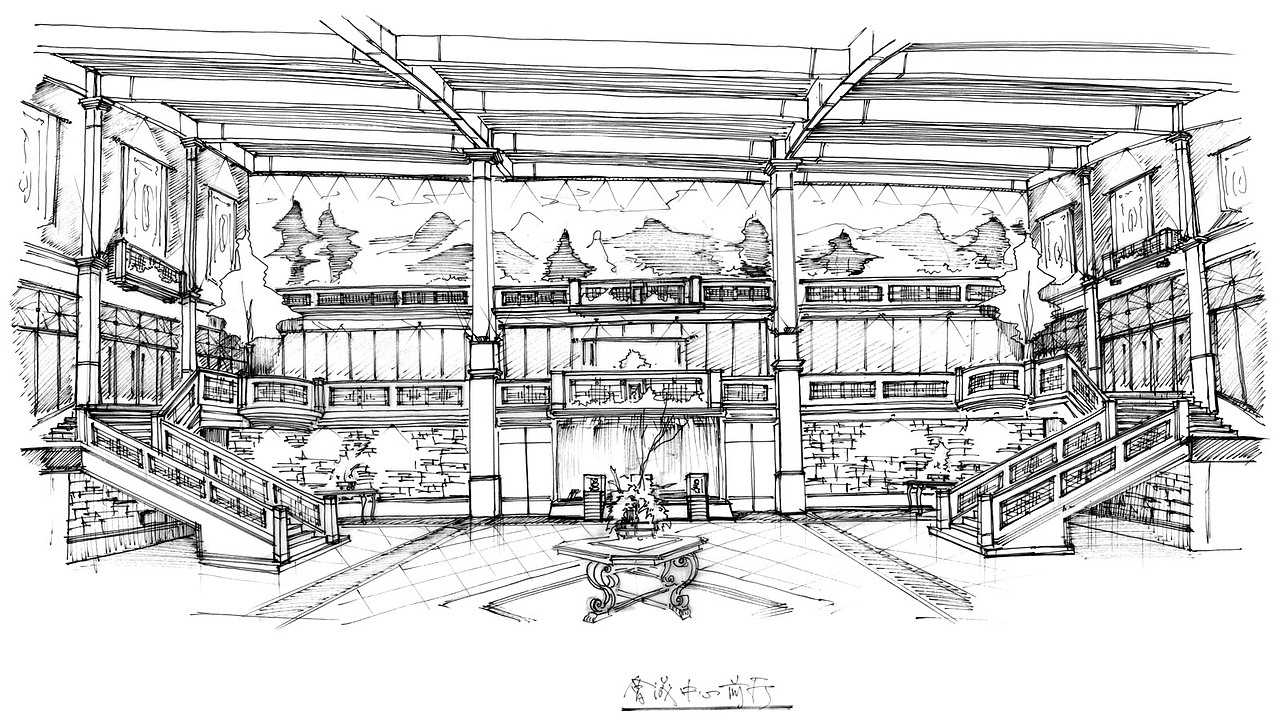 Genesis未建成设计--第九寨手绘方案（图ZMzQzNjcxNDQ=） - 建筑设计 - 站酷设计师designGlenn原创素材 - 站酷ZCOOL