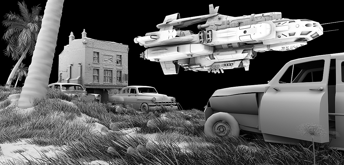 《星际穿越》CG场景设计