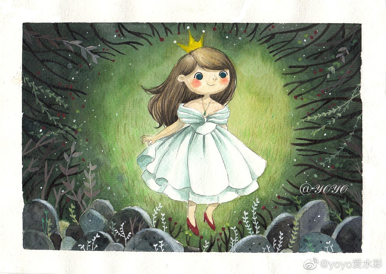 yoyo原创水彩作品