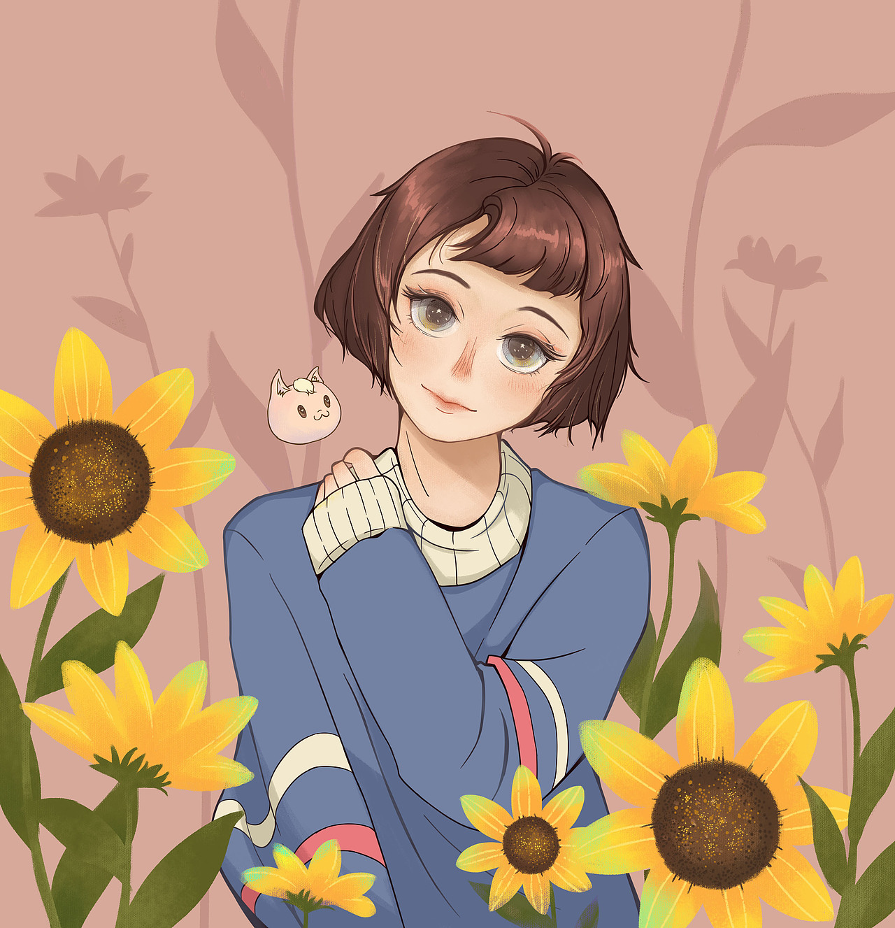 头像（图ZMjcwMzgyNTQ0） - 商业插画 - 站酷设计师山栀瑾瑶原创素材 - 站酷ZCOOL