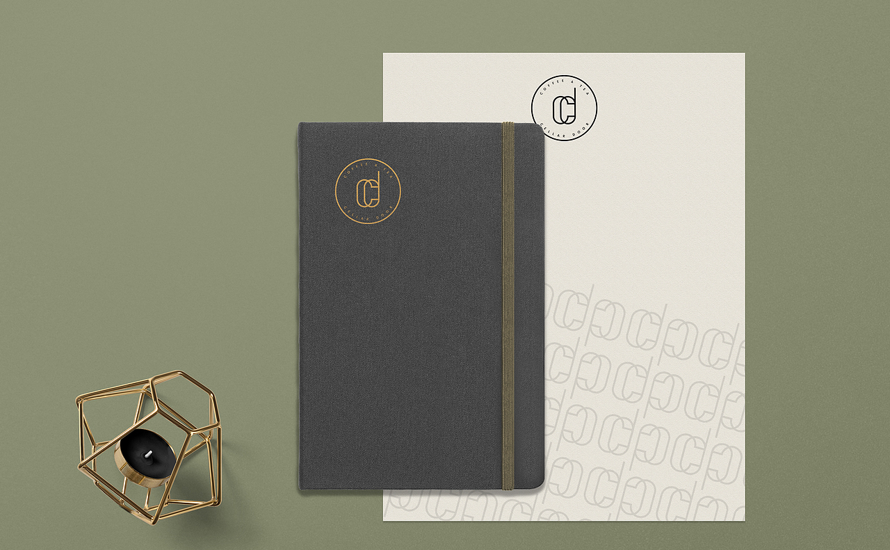 Cafe CellarDoor Logo | VI设计（图ZOTAxMTQ4ODA=） - 品牌 - 站酷设计师焙客设计原创素材 - 站酷ZCOOL