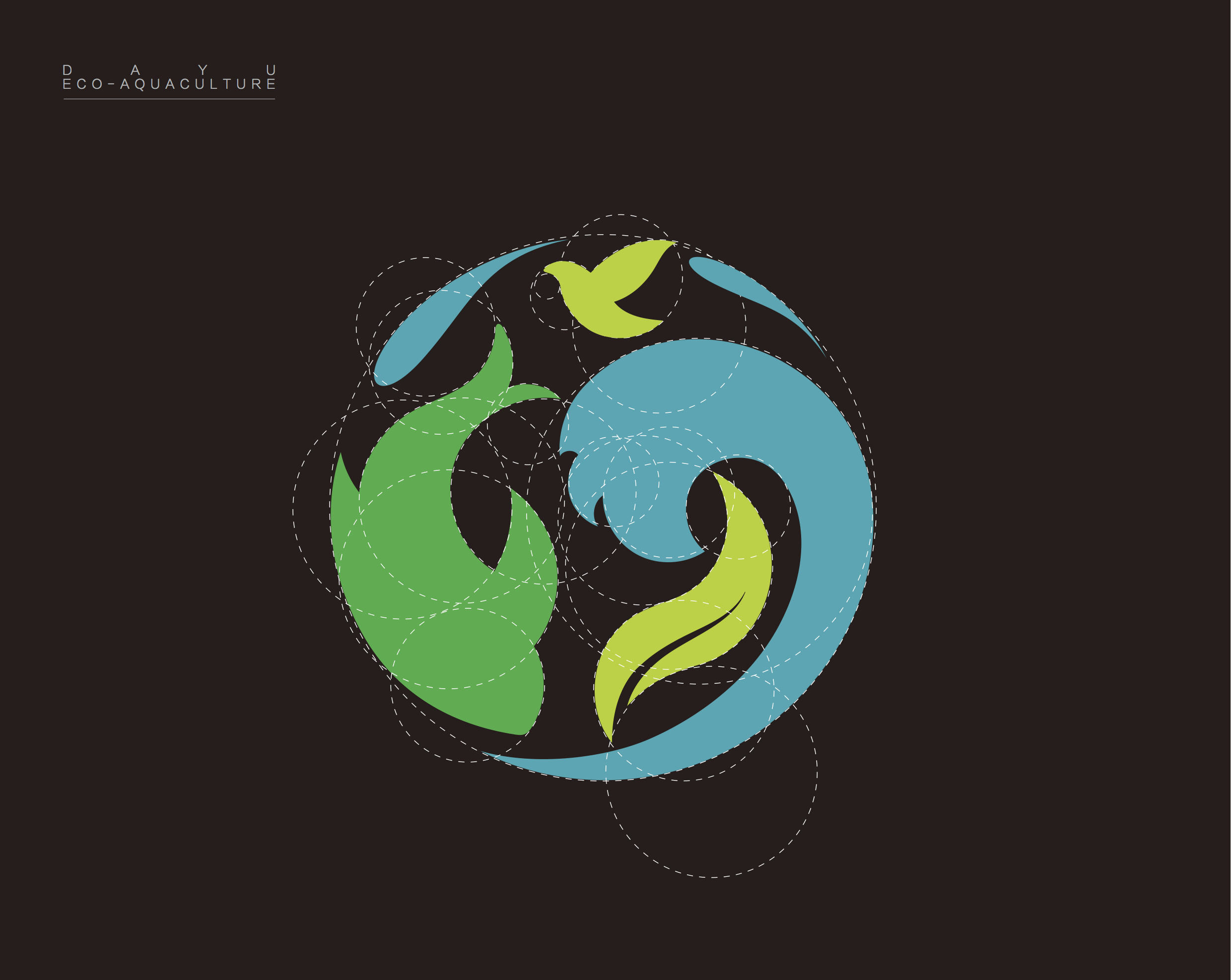 大鱼治水logo设计(已商用)