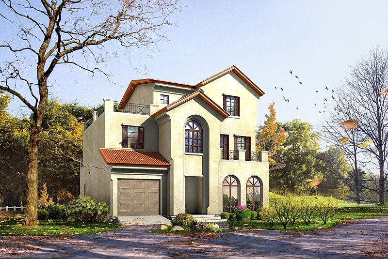 建筑效果图渲染+后期（图ZMTE3MTEwMjIw） - 建筑/空间 - 站酷设计师xinyukione原创素材 - 站酷ZCOOL