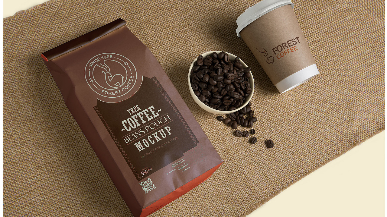 咖啡馆VI品牌设计 | FOREST COFFEE（图ZMTg4NTg0MDg4） - 品牌 - 站酷设计师浩克白原创素材 - 站酷ZCOOL