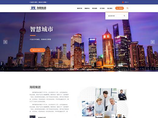 海阳集团官网设计