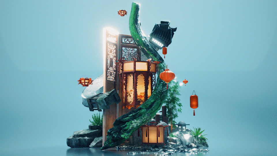 《多彩国潮》明基风潮由我大赛中主题单元动画组一等奖（图ZMjc0Nzk4Nzk2） - 动画/影视 - 站酷设计师DayX未空原创素材 - 站酷ZCOOL