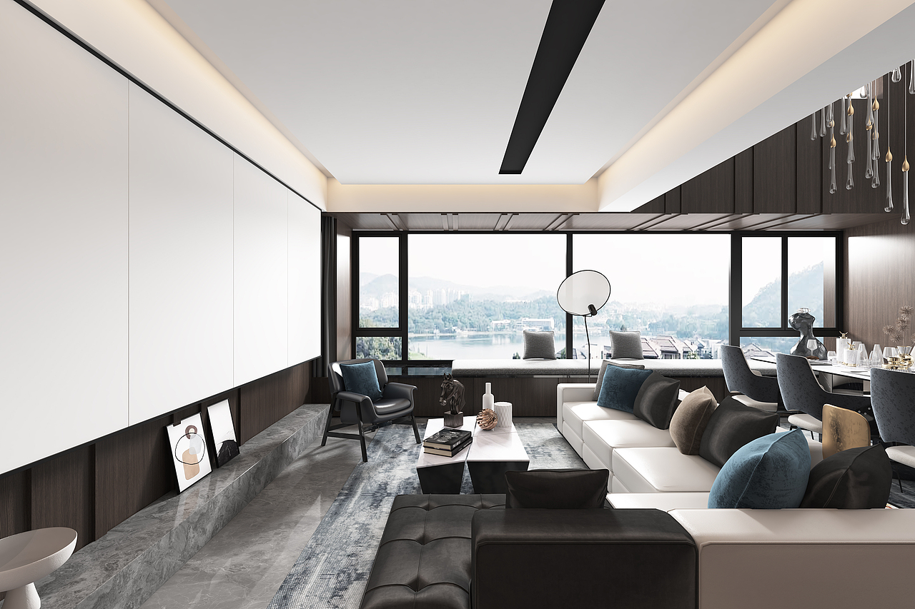 一个家 | 室内别墅（图ZMTQzMjY1MDk2） - 家装设计 - 站酷设计师墨染视觉原创素材 - 站酷ZCOOL