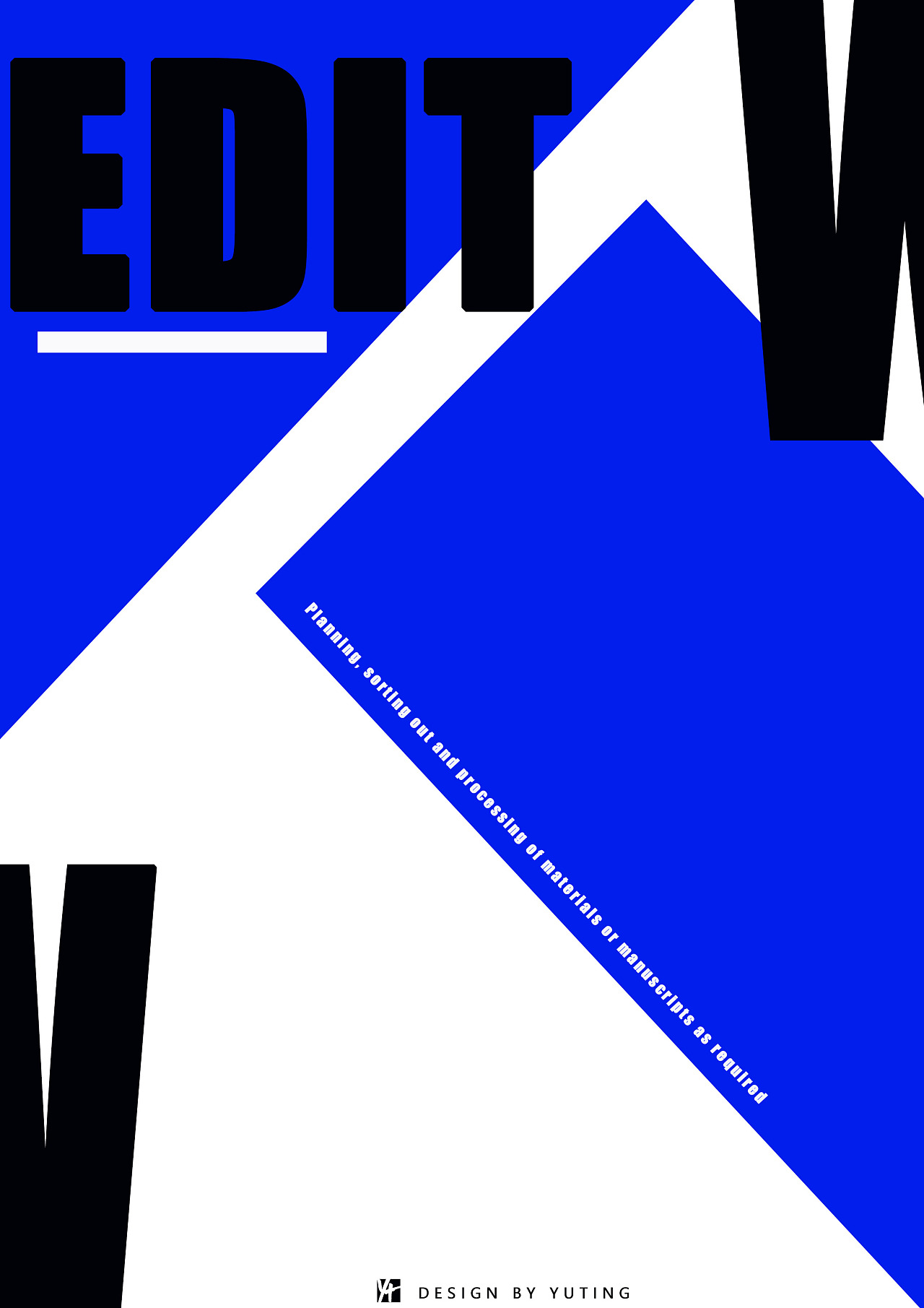 new media poster design