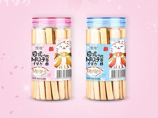 日式代餐棒丨标签案例（个人主页-ZNDI1MzkxOTY=） - 包装 - 站酷设计师3个柠檬加可乐原创素材 - 站酷ZCOOL