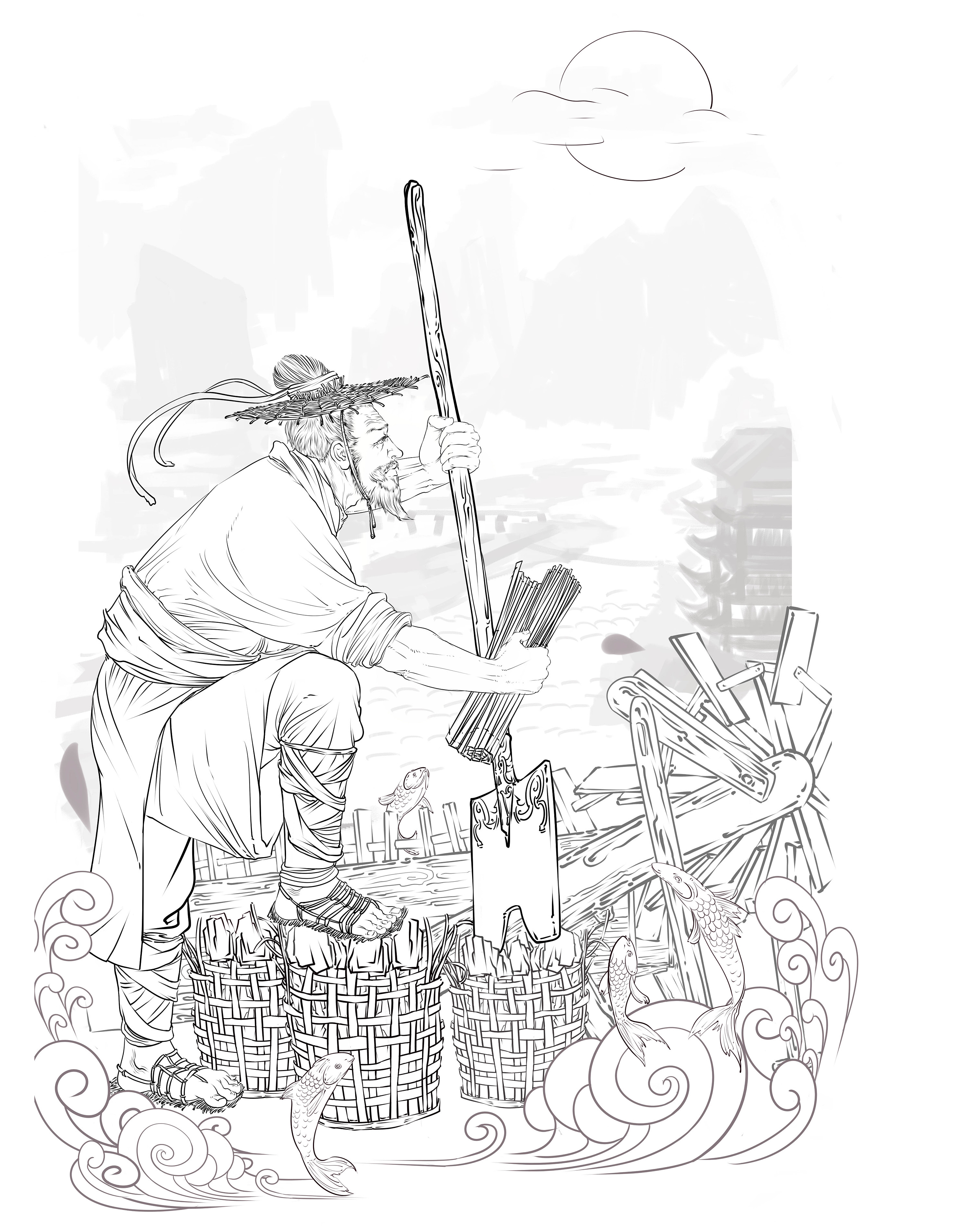 李冰|插画|商业插画|叶智成 - 原创作品 - 站酷 (zcool)