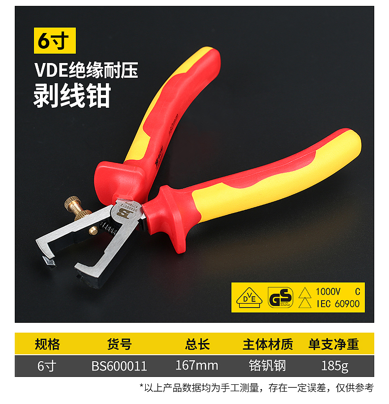 VDE绝缘耐压钳系列详情页