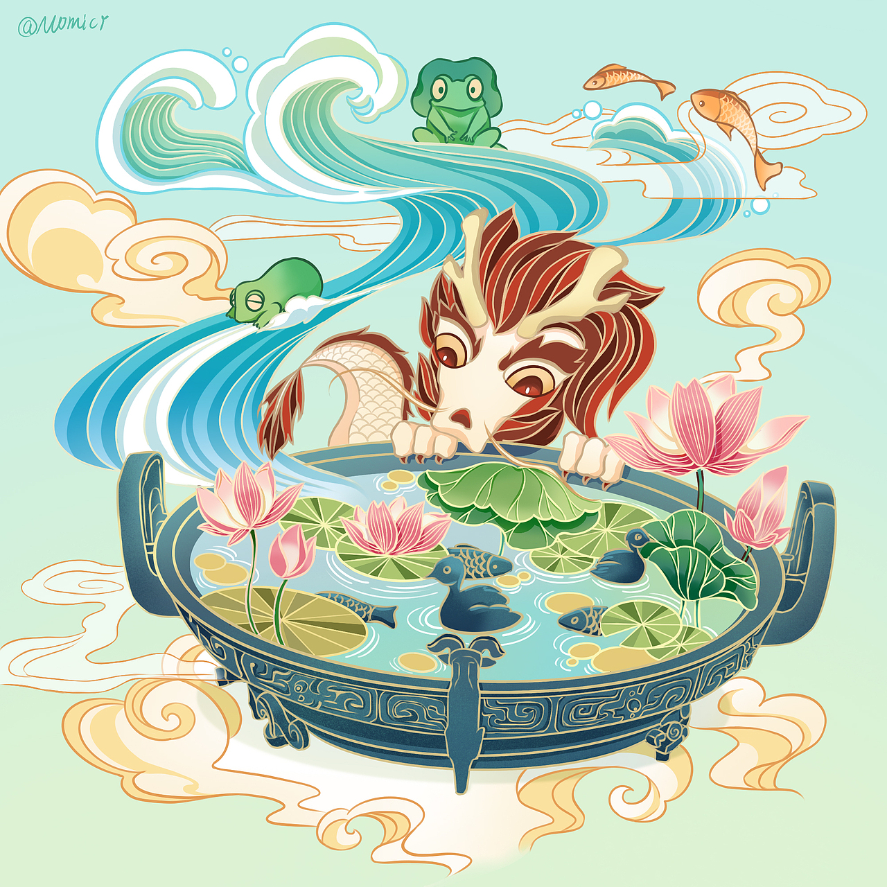 文物主题插画小合集