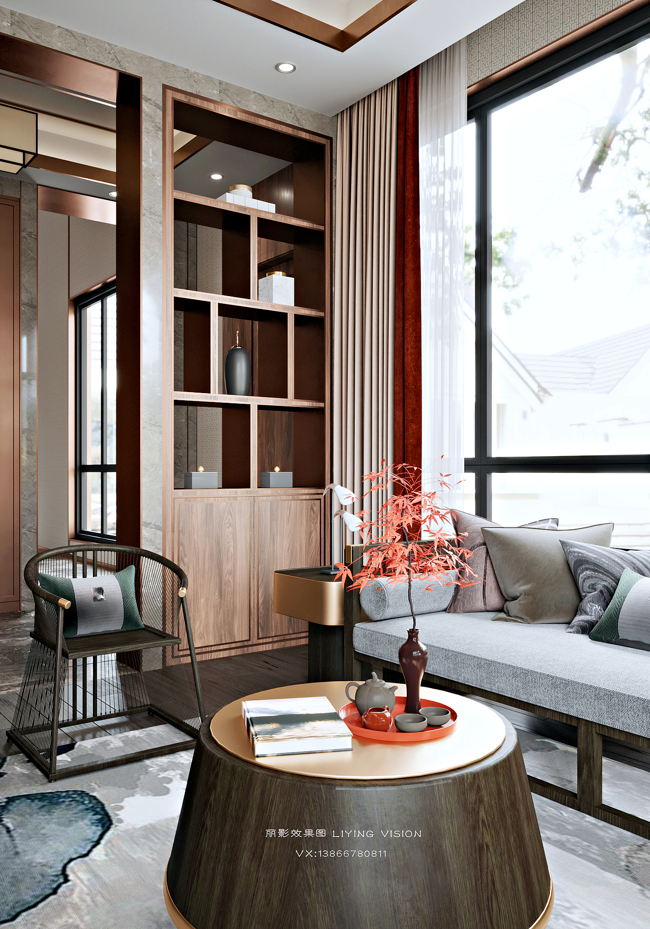 新中式别墅一套