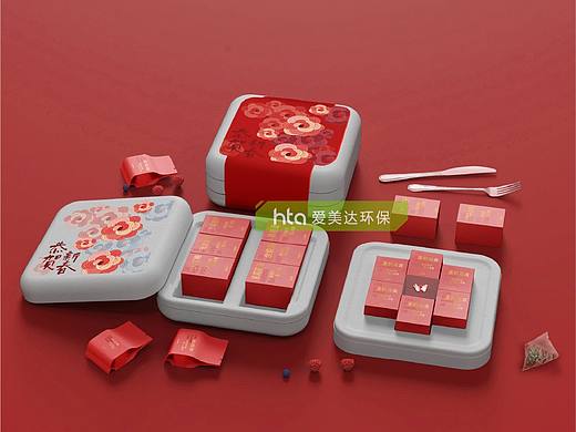 纸浆模塑新年礼盒来了（个人主页-ZNjI0NjQ3ODQ=） - 包装 - 站酷设计师爱美达纸浆模塑原创素材 - 站酷ZCOOL