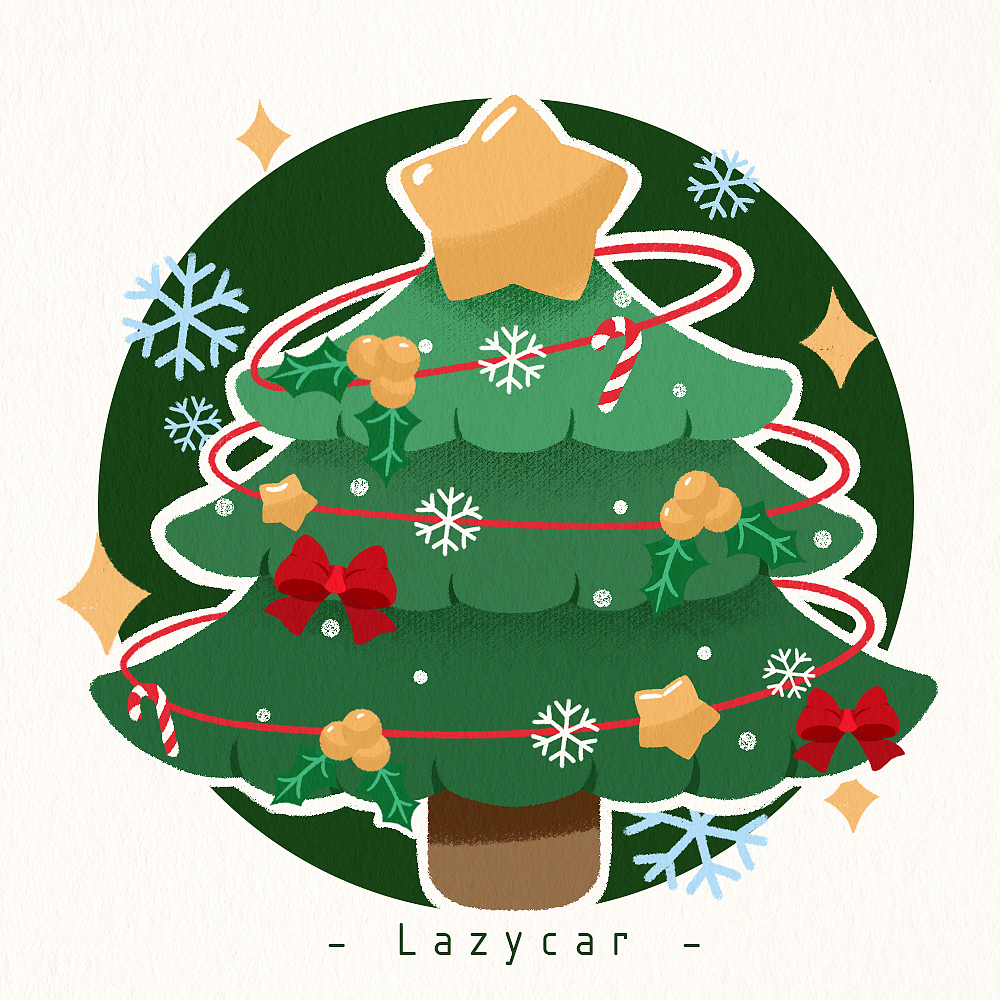 蠟筆風(fēng)圣誕節(jié)元素集合（圖ZMzI1OTA5MDY0） - 兒童插畫 - 站酷設(shè)計(jì)師lazycar1107原創(chuàng)素材 - 站酷ZCOOL