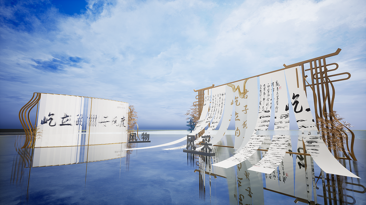 售楼部开放（图ZMjk2NDg0OTM2） - 展陈设计 - 站酷设计师冷颜ff原创素材 - 站酷ZCOOL