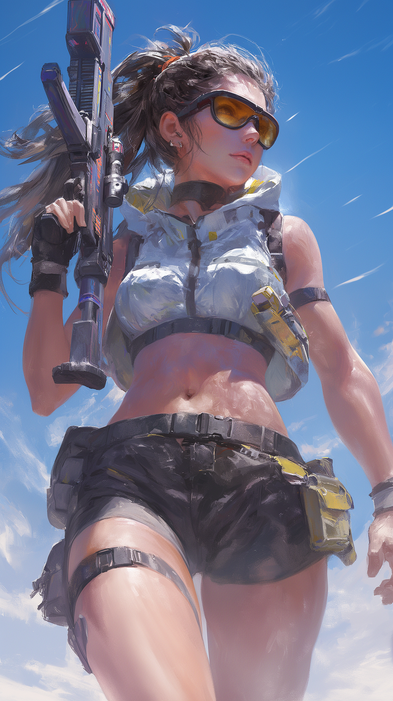 AICG | 事实证明，AI不仅不会画手，也不怎么会画枪（图ZMzY1MjQ4MTQ0） - AI作品 - 站酷设计师世界第一胖原创素材 - 站酷ZCOOL