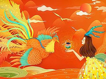 凤凰与森林精灵的契约