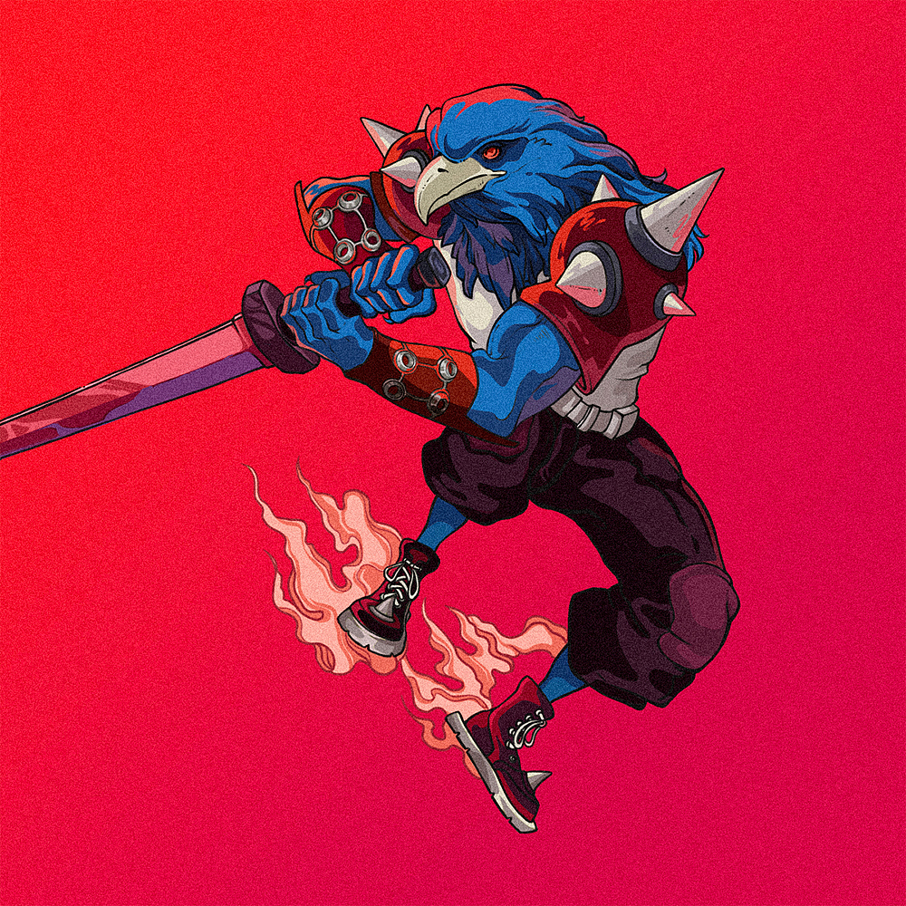 【形象拟人插画】变色龙之创作系列