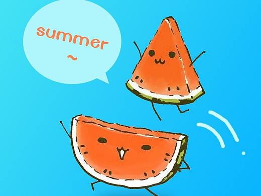 一个会跳的西瓜:watermelon: