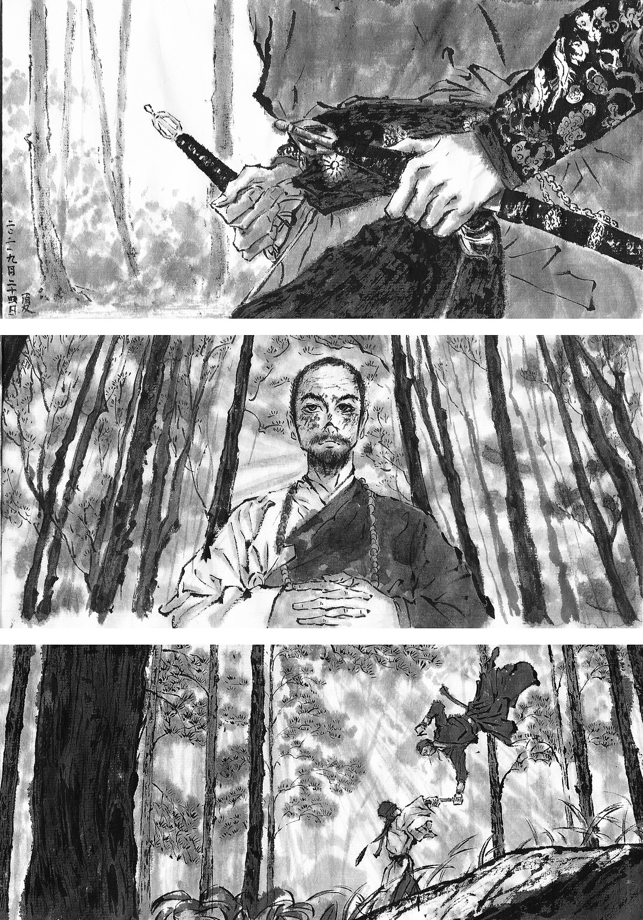 9月份的练习和写生