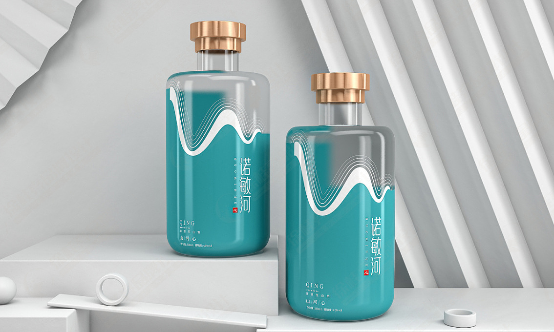 诺敏河白酒—徐桂亮品牌设计!