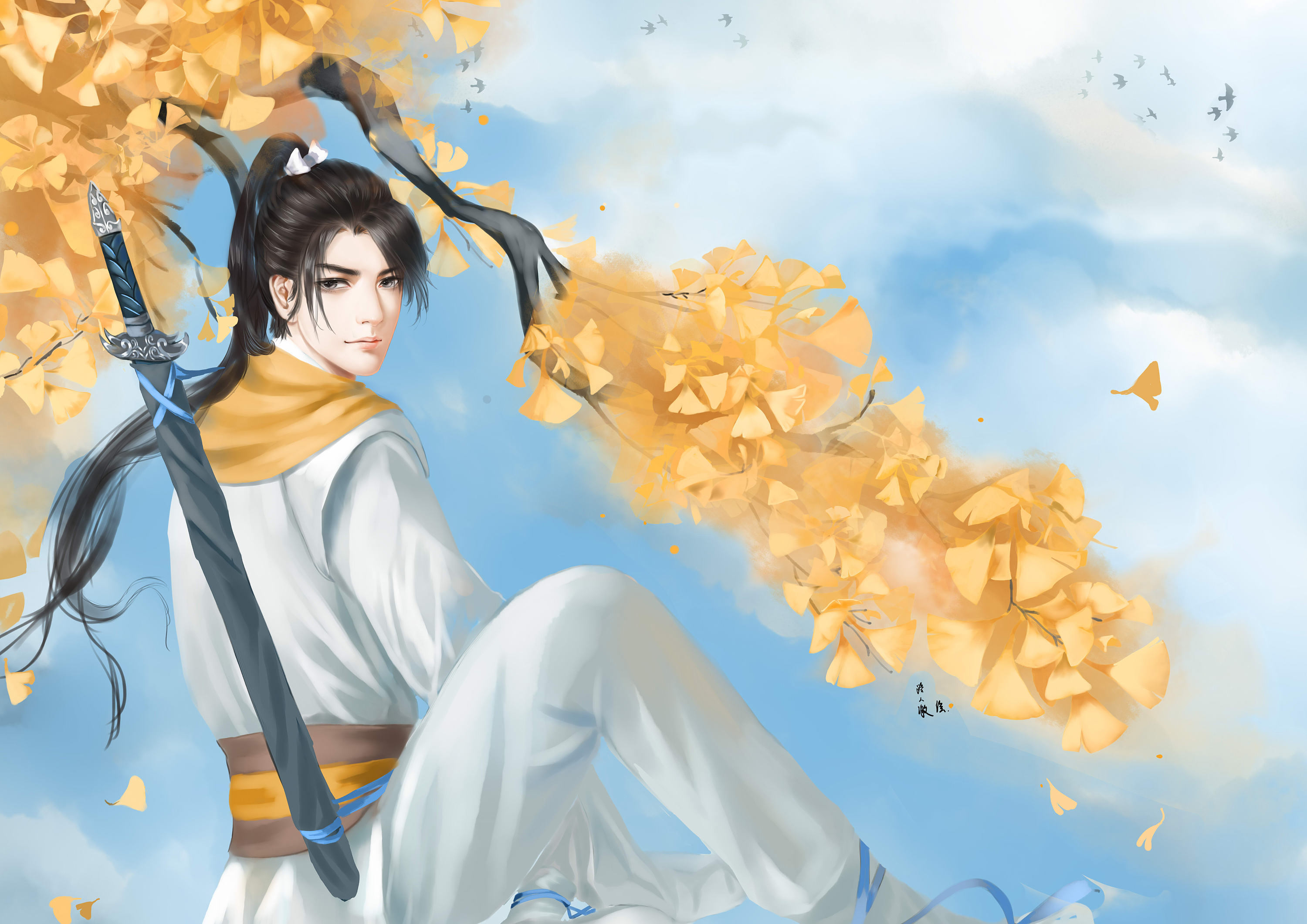 逍遥|插画|游戏原画|汝非澈 - 原创作品 - 站酷 (zcool)