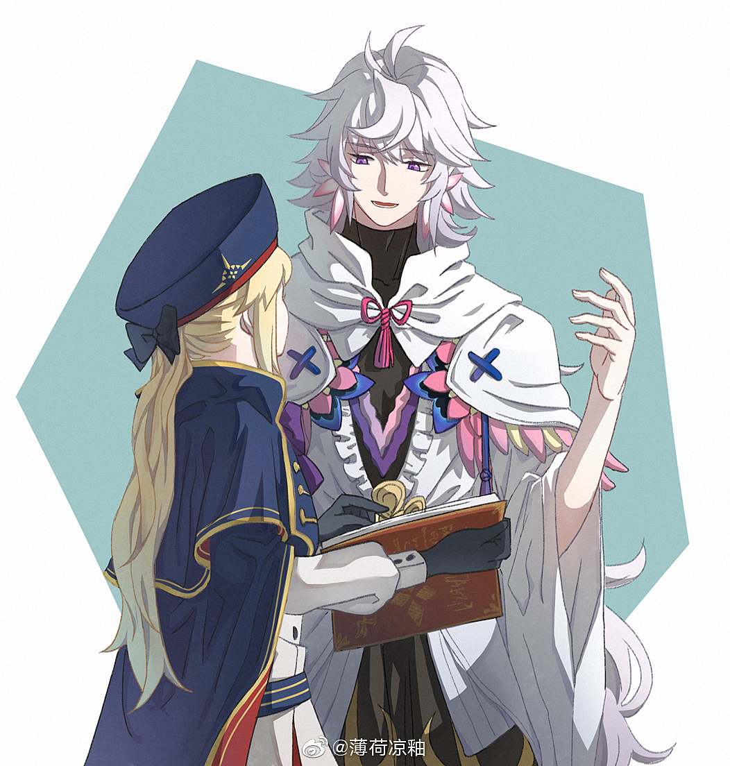 FGO同人圖（圖ZMjQyNTgyNTYw） - 商業(yè)插畫 - 站酷設(shè)計(jì)師Mint涼釉原創(chuàng)素材 - 站酷ZCOOL