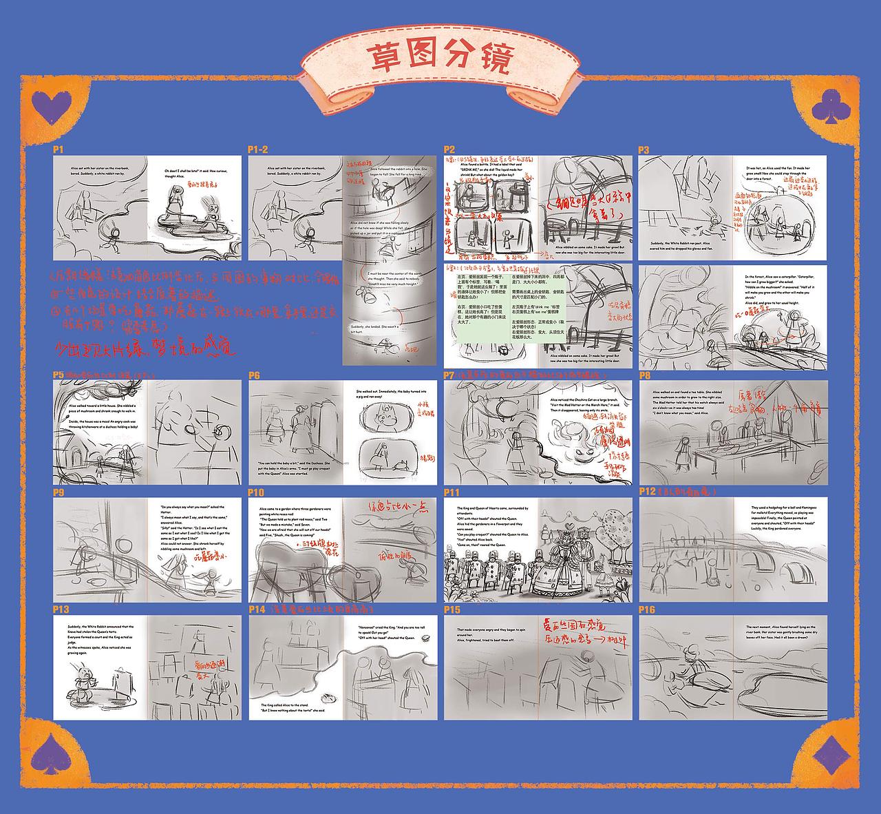 绘本《爱丽丝梦游仙境》（图ZMjYzMzE4MzYw） - 绘本 - 站酷设计师MISS木瓜原创素材 - 站酷ZCOOL