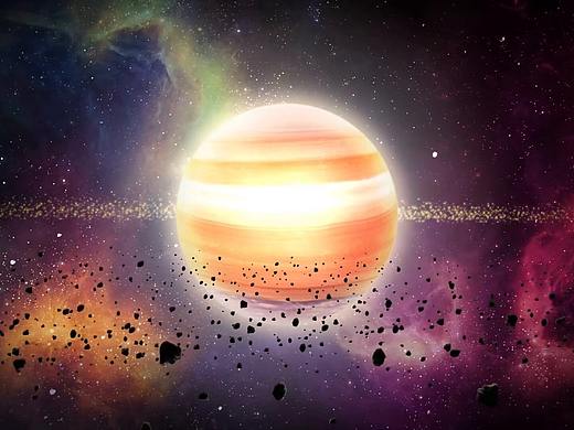 星空陨石动态壁纸