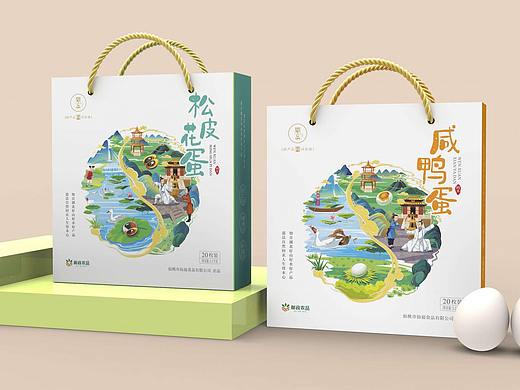 邮政农品 x 龙腾勇跃 | 邮政农品仙福皮蛋咸鸭蛋包装