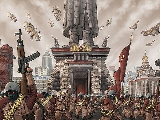 红色警戒系列——苏俄场景