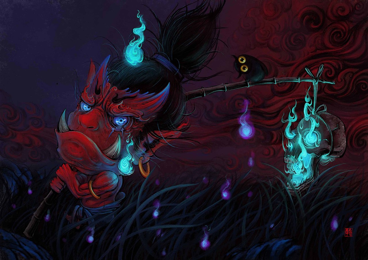 中国鬼神鬼怪篇刀劳鬼大头鬼魍魉鬼