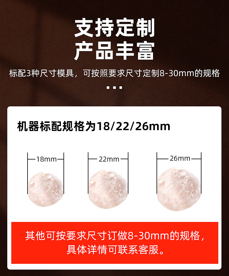 肉丸机详情页更新