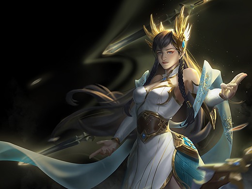 【lol同人】艾瑞莉娅-舞剑仙-玉剑传说