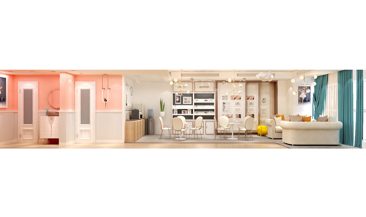 儿童摄影空间设计（图ZMTQ5ODM0NzQ0） - 家装设计 - 站酷设计师Hilery展厅店面设原创素材 - 站酷ZCOOL