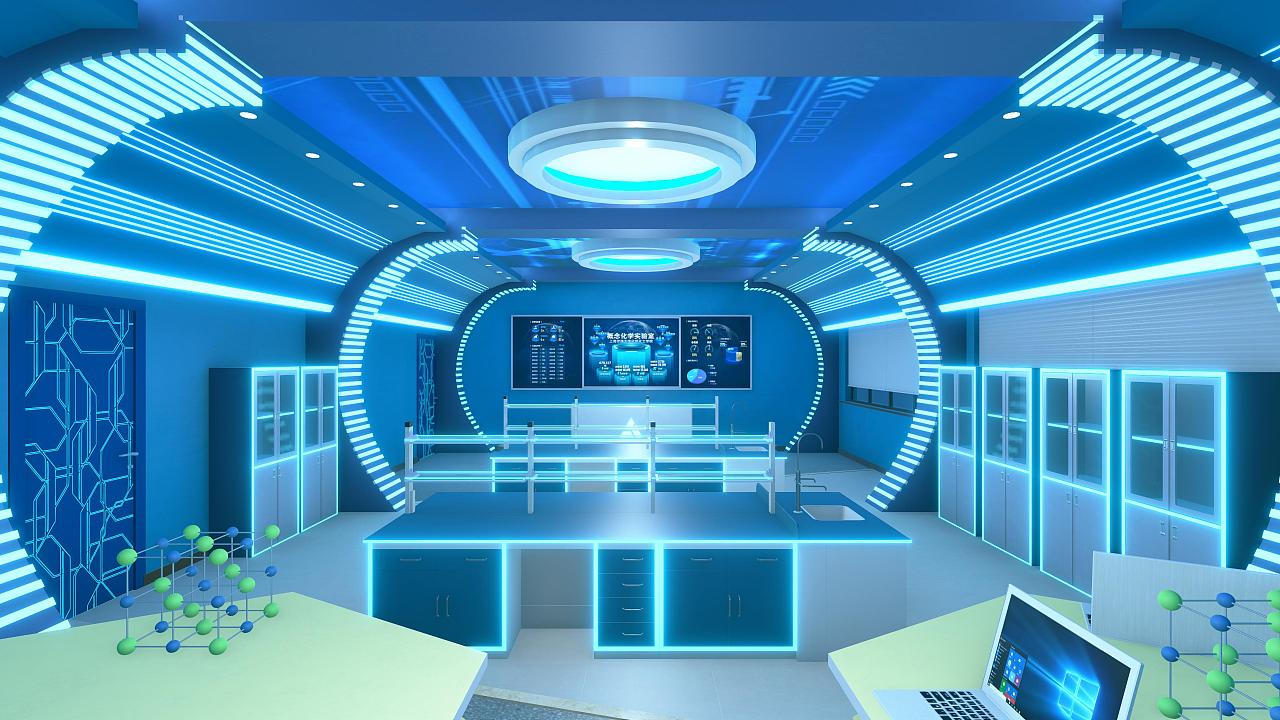 unity丨三个实验室场景