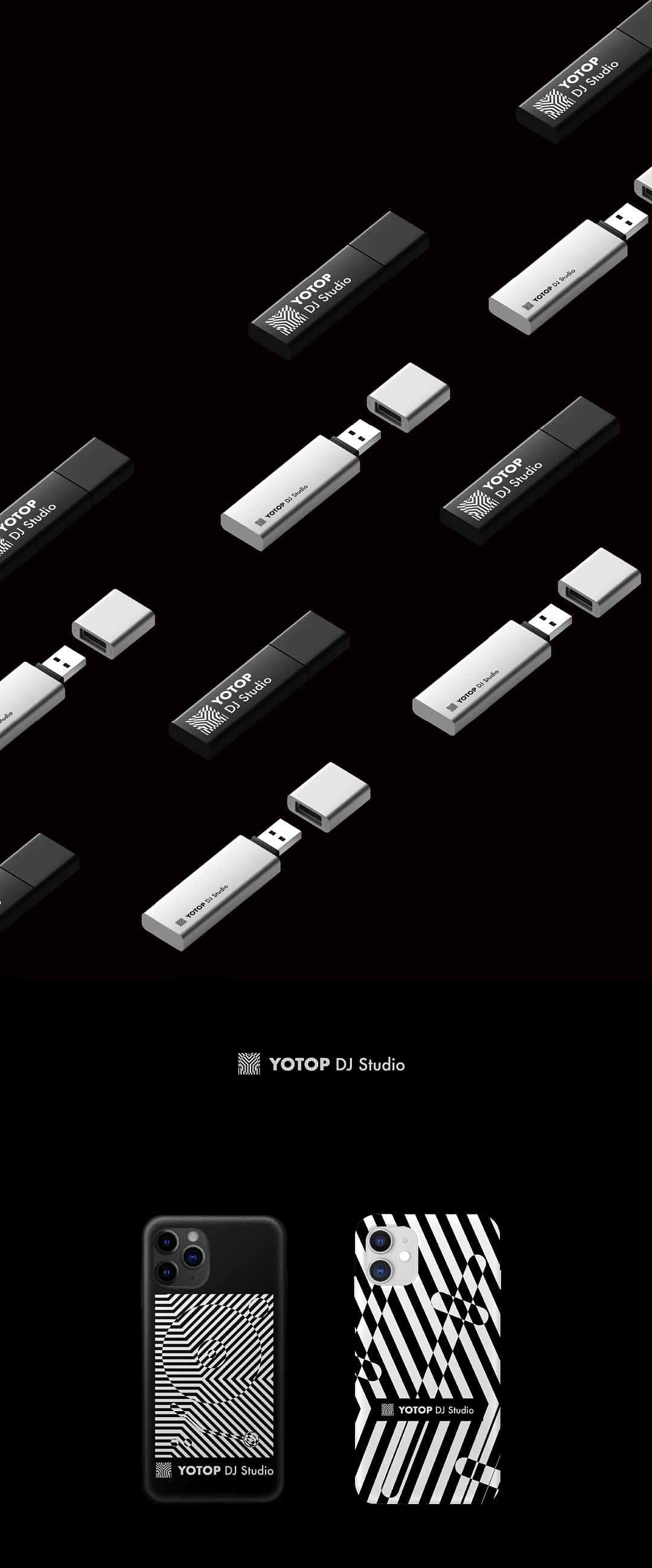 品牌设计-YOTOP DJ studio[亚太设计年鉴]收录作品（图ZMjg0NzIzOTIw） - 品牌 - 站酷设计师峥嵘品牌设计原创素材 - 站酷ZCOOL