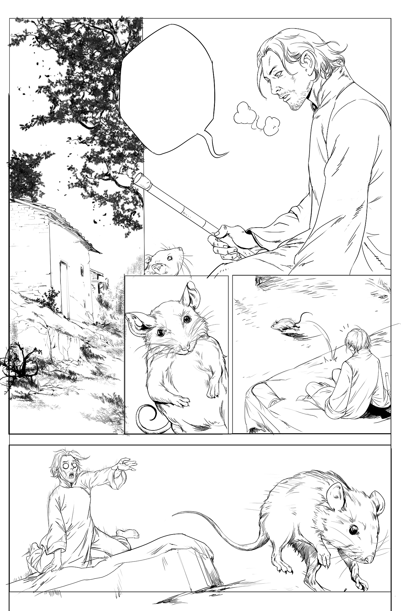 《鬼吹灯》漫画版(图ZODg3Njg4MTY=) - 中/长篇漫画 - 站酷设计师董绍华原创素材 - 站酷ZCOOL