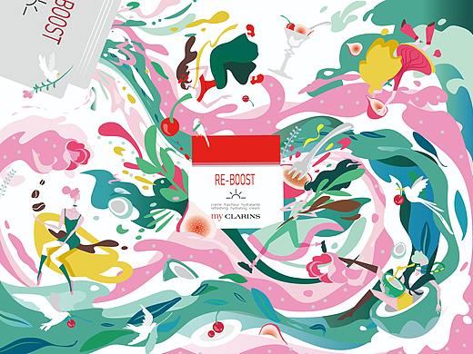 #my CLARINS 寻找天然好食肌#美肌盛宴