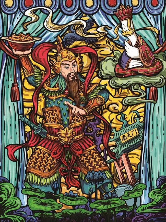 新国潮（图ZMjExNzc3MjY4） - 商业插画 - 站酷设计师周哒哒原创素材 - 站酷ZCOOL