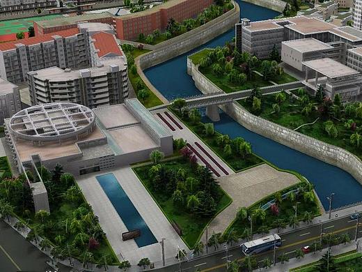 商業(yè)外樓建模（個人主頁-ZMjgxMTUxNTI=） - 建筑/空間 - 站酷設計師酒謫仙原創(chuàng)素材 - 站酷ZCOOL