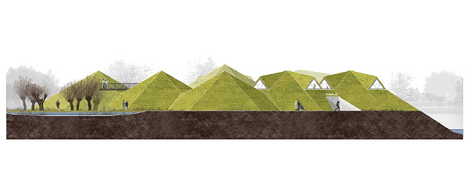 荷兰Biesbosch博物馆岛建筑改造设计