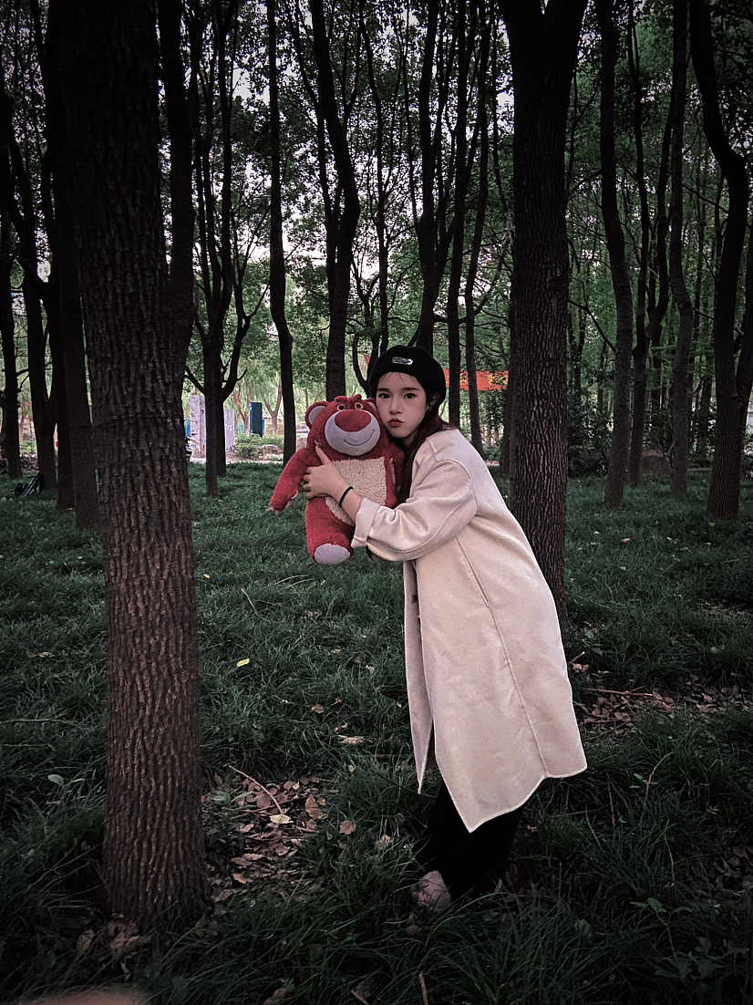 顾村公园周边小森林-人像-MM