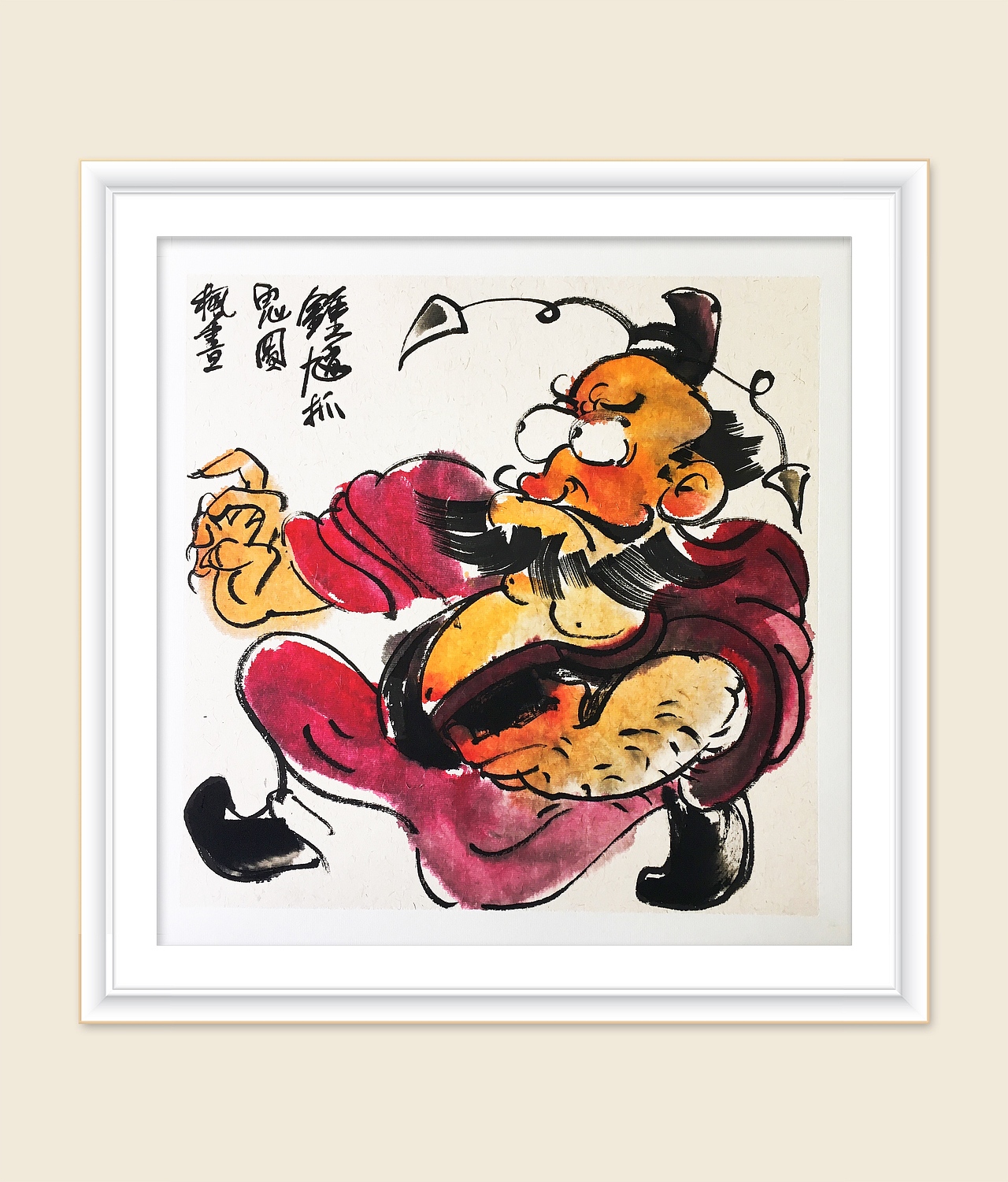 钟馗抓鬼！（图ZMTk3NzkyNDg0） - 绘画 - 站酷设计师ZF枫原创素材 - 站酷ZCOOL