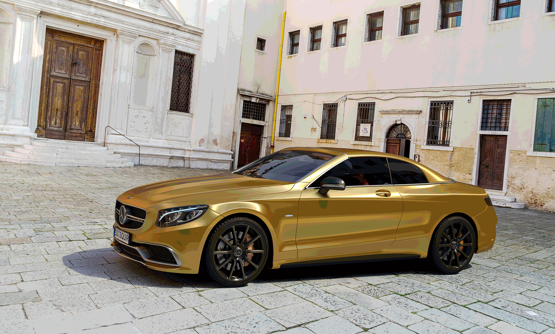 新作 Mercedes-Benz S63 AMG 练习