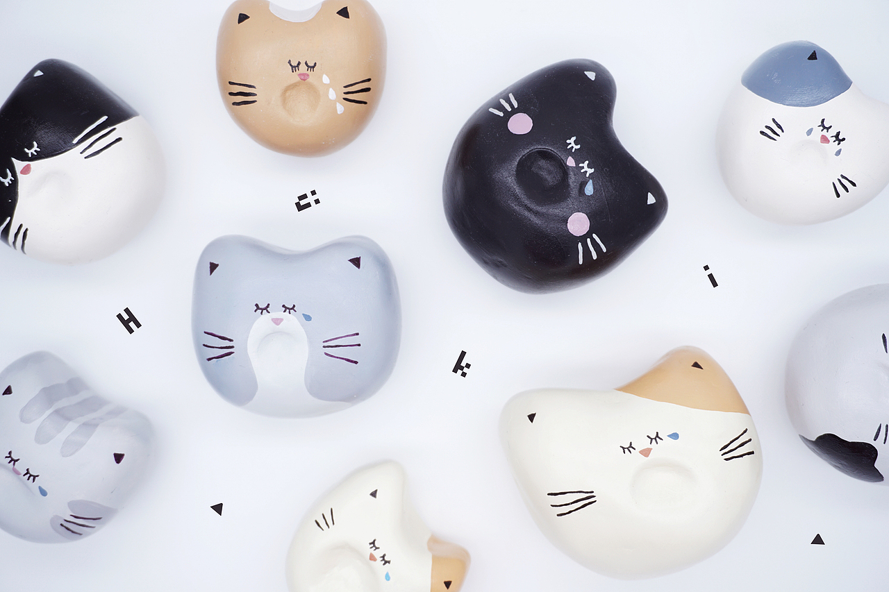 「 H ü k i 哈欠喵 」（图ZODAzMjc4NjA=） - 其他手工艺 - 站酷设计师Diable咔咔原创素材 - 站酷ZCOOL