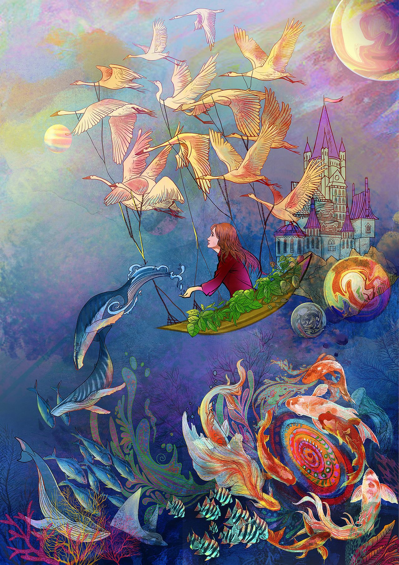 舟（图ZMTg1NjMwMTg4） - 儿童插画 - 站酷设计师在路上1303原创素材 - 站酷ZCOOL