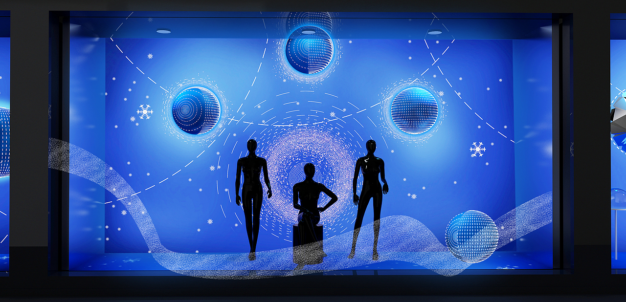 星空主题橱窗（图ZMjQ3NzExNTQw） - 场景 - 站酷设计师植物生命终结者原创素材 - 站酷ZCOOL