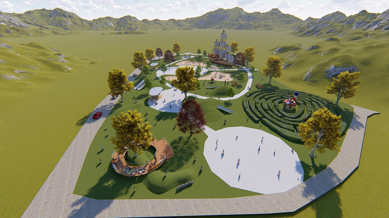 安吉鲁家乡村设计方案（图ZMjgwODU3ODIw） - 景观设计 - 站酷设计师杰杰杰杰杰JACK原创素材 - 站酷ZCOOL